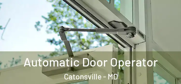 Automatic Door Operator Catonsville - MD