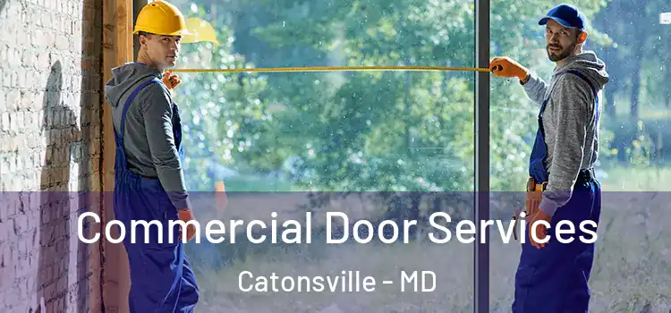 Commercial Door Services Catonsville - MD