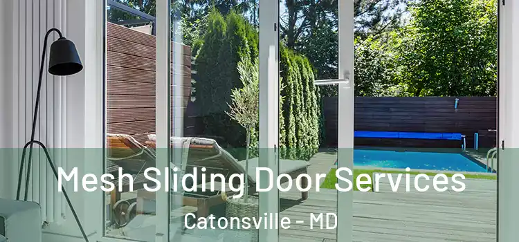 Mesh Sliding Door Services Catonsville - MD